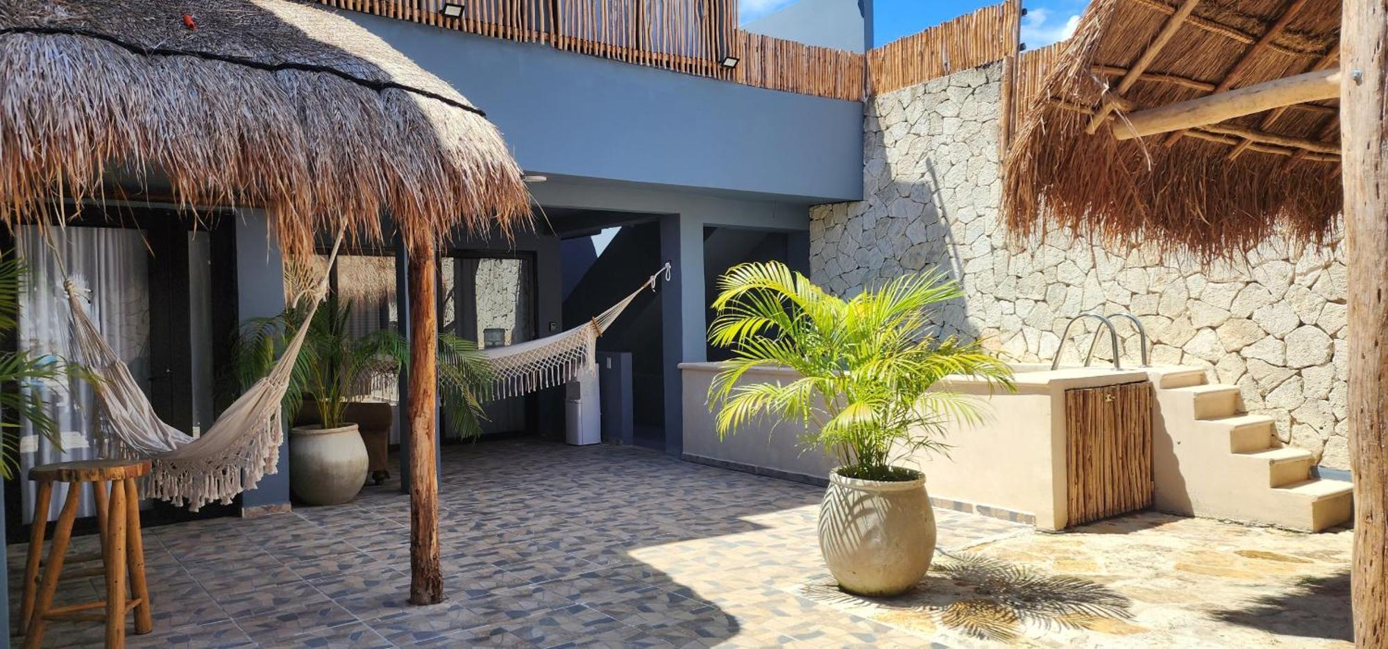 Kin Tulum House Downtown Leilighet Eksteriør bilde